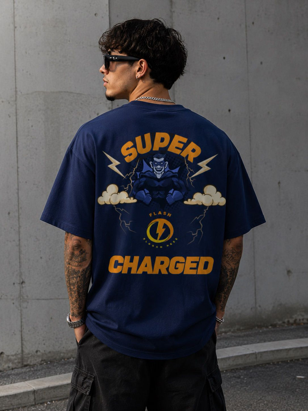 Super Charged Oversized T-Shirt