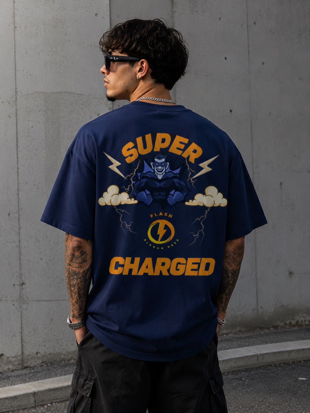 Super Charged Oversized T-Shirt