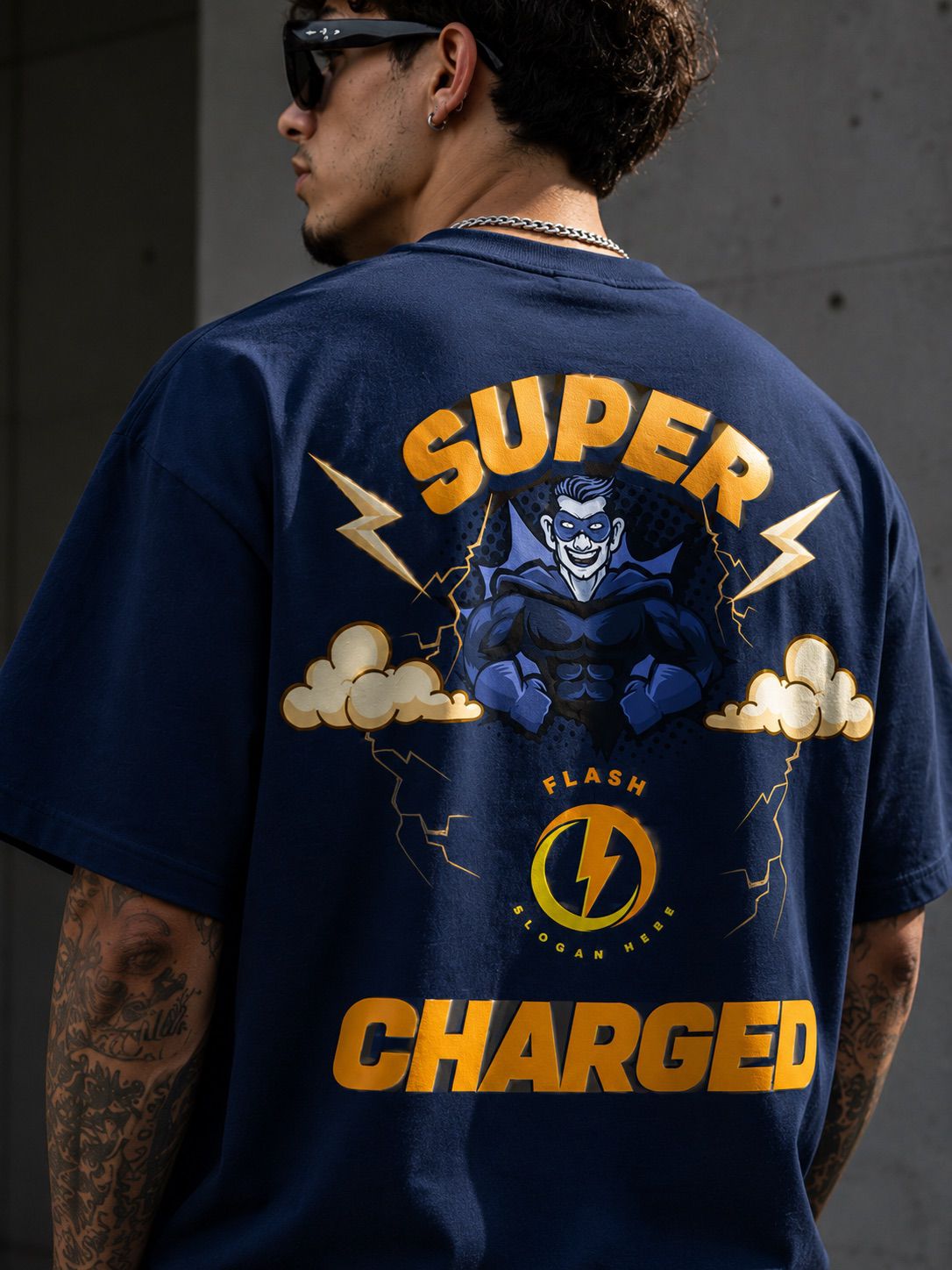 Super Charged Oversized T-Shirt
