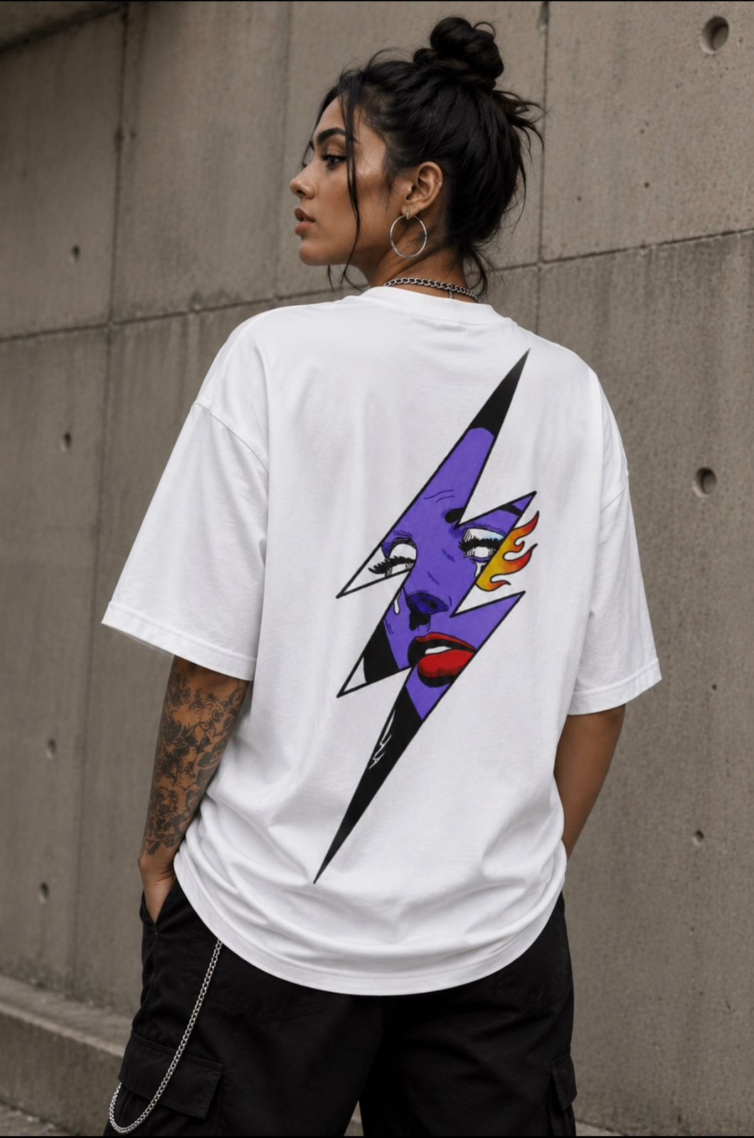 Lightning Muse Oversized T-Shirt