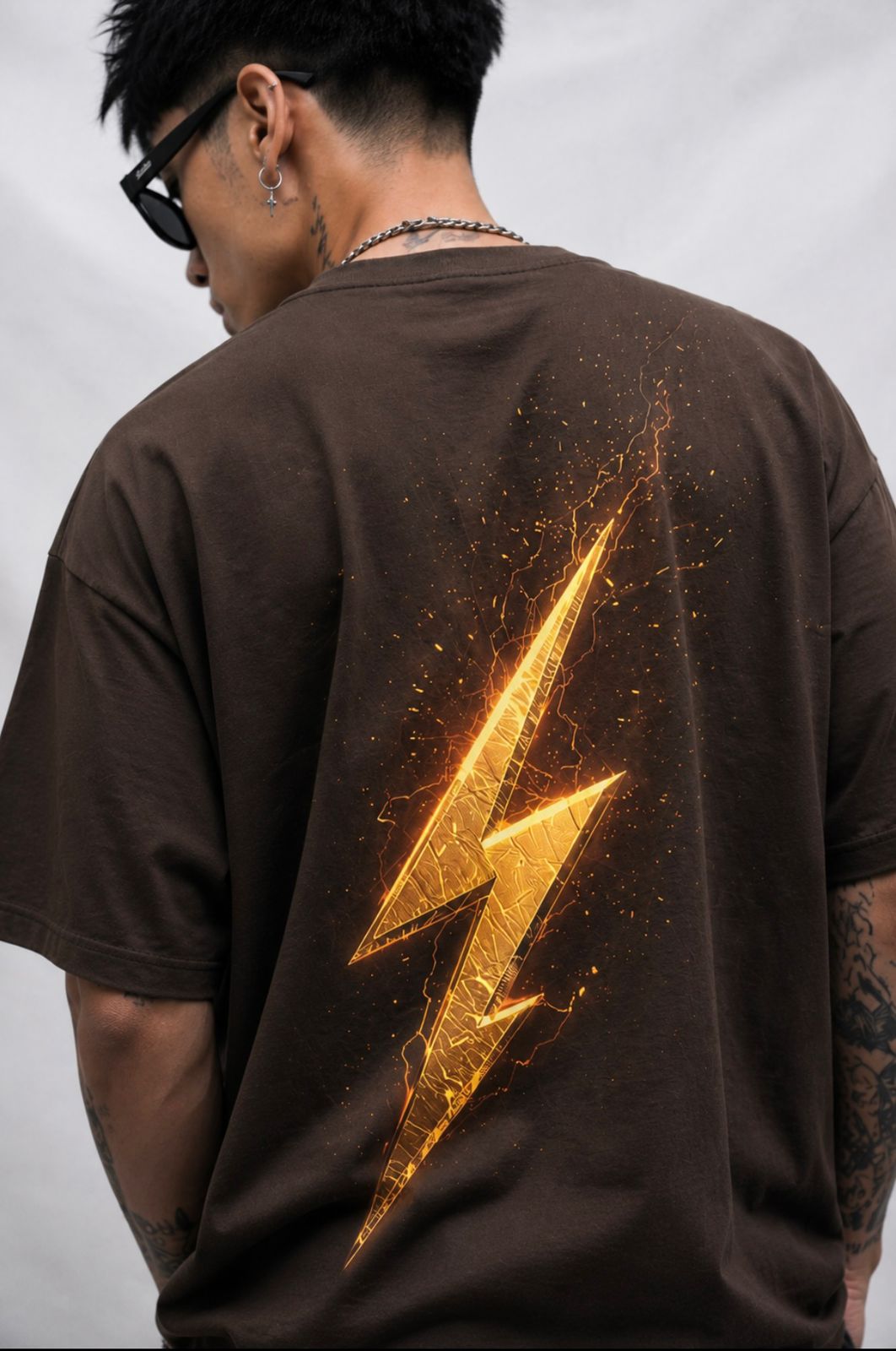 Flash Bolt Oversized T-Shirt