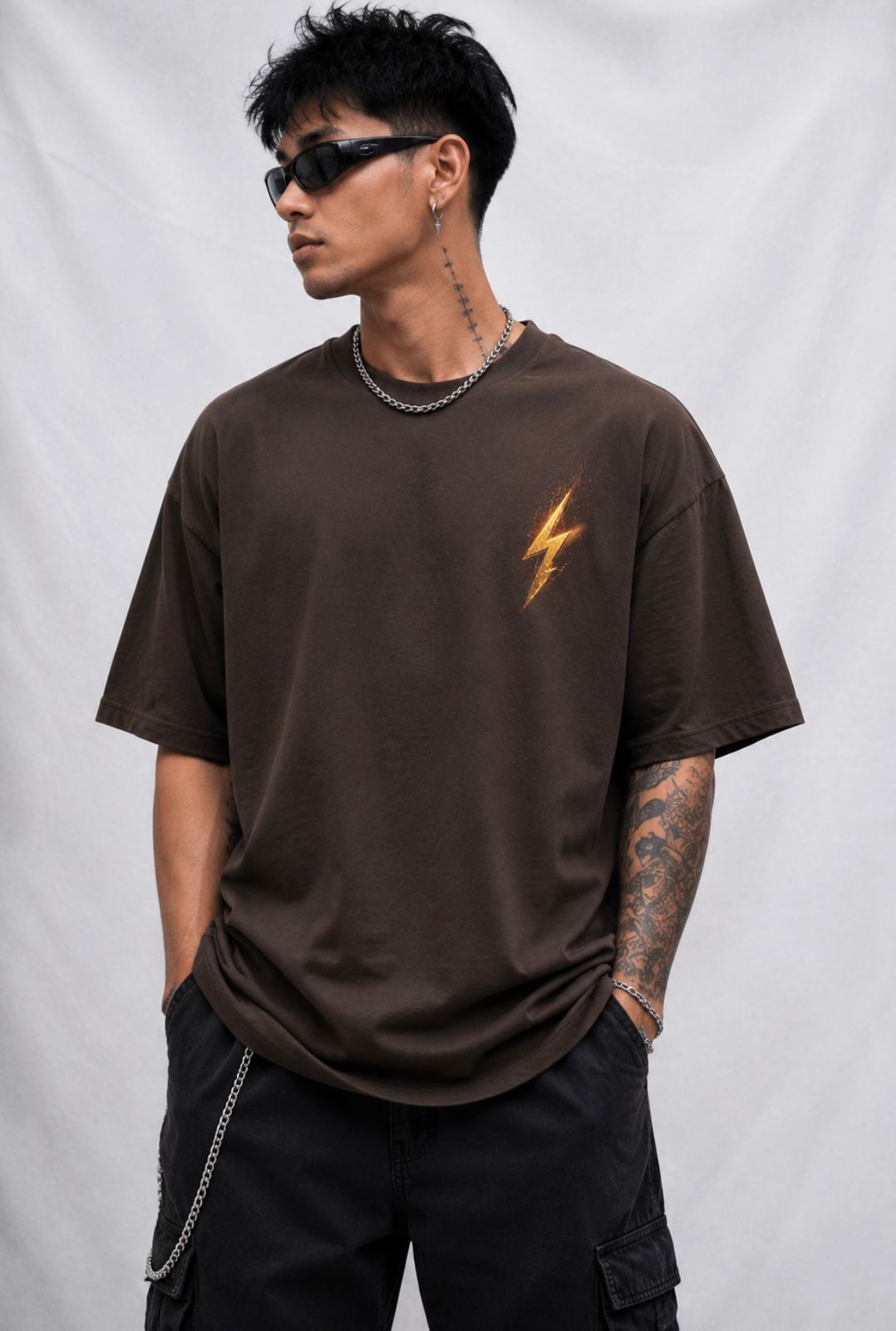 Flash Bolt Oversized T-Shirt