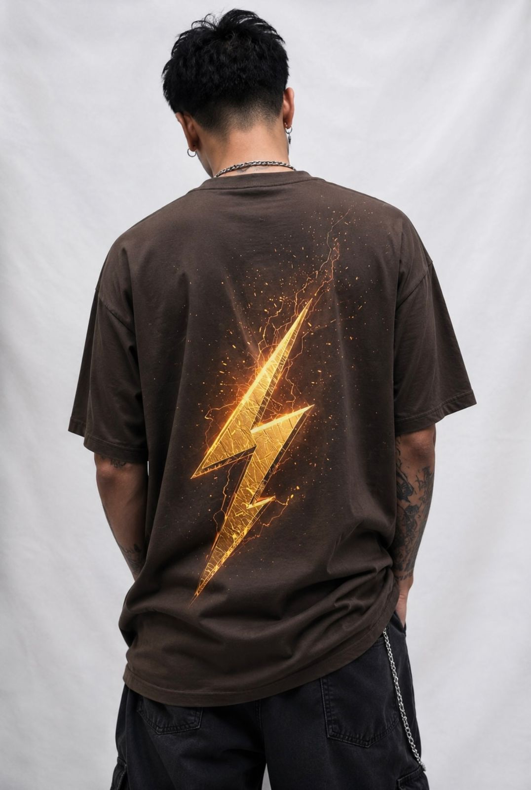 Flash Bolt Oversized T-Shirt