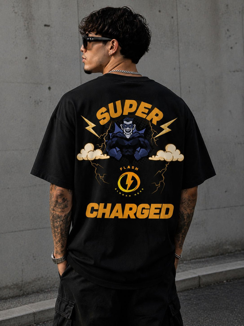 Super Charged Oversized T-Shirt