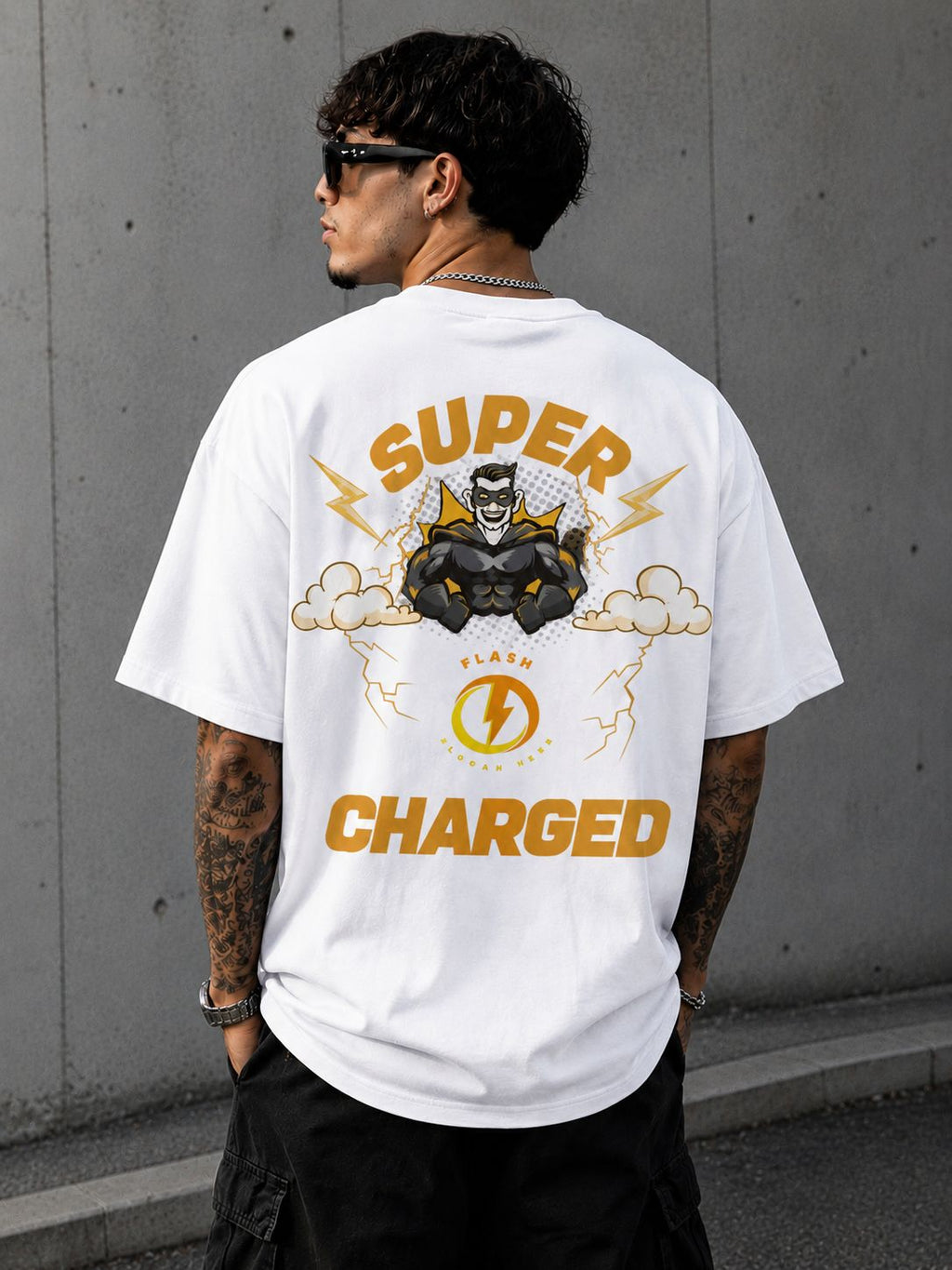 Super Charged Oversized T-Shirt