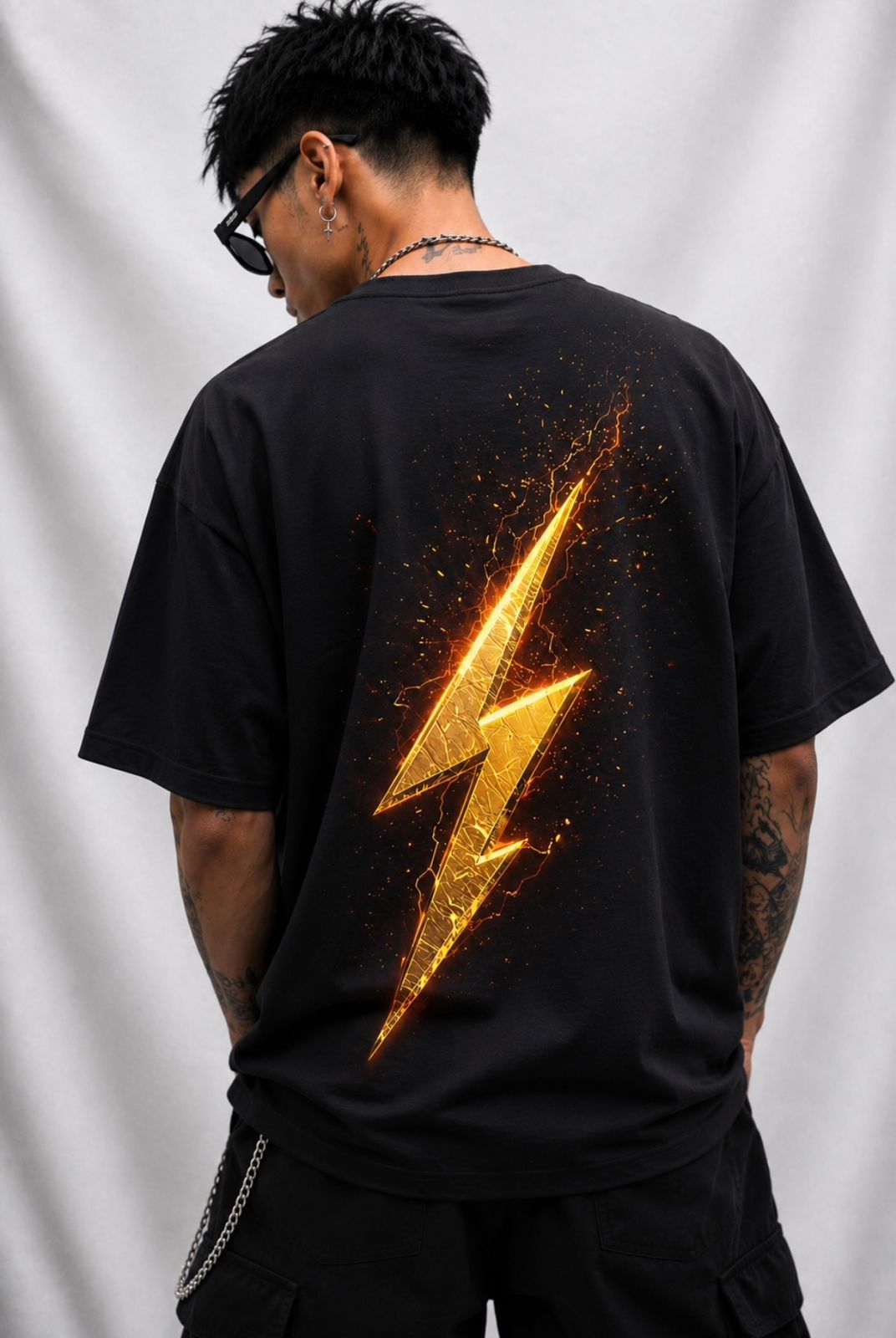 Flash Bolt Oversized T-Shirt