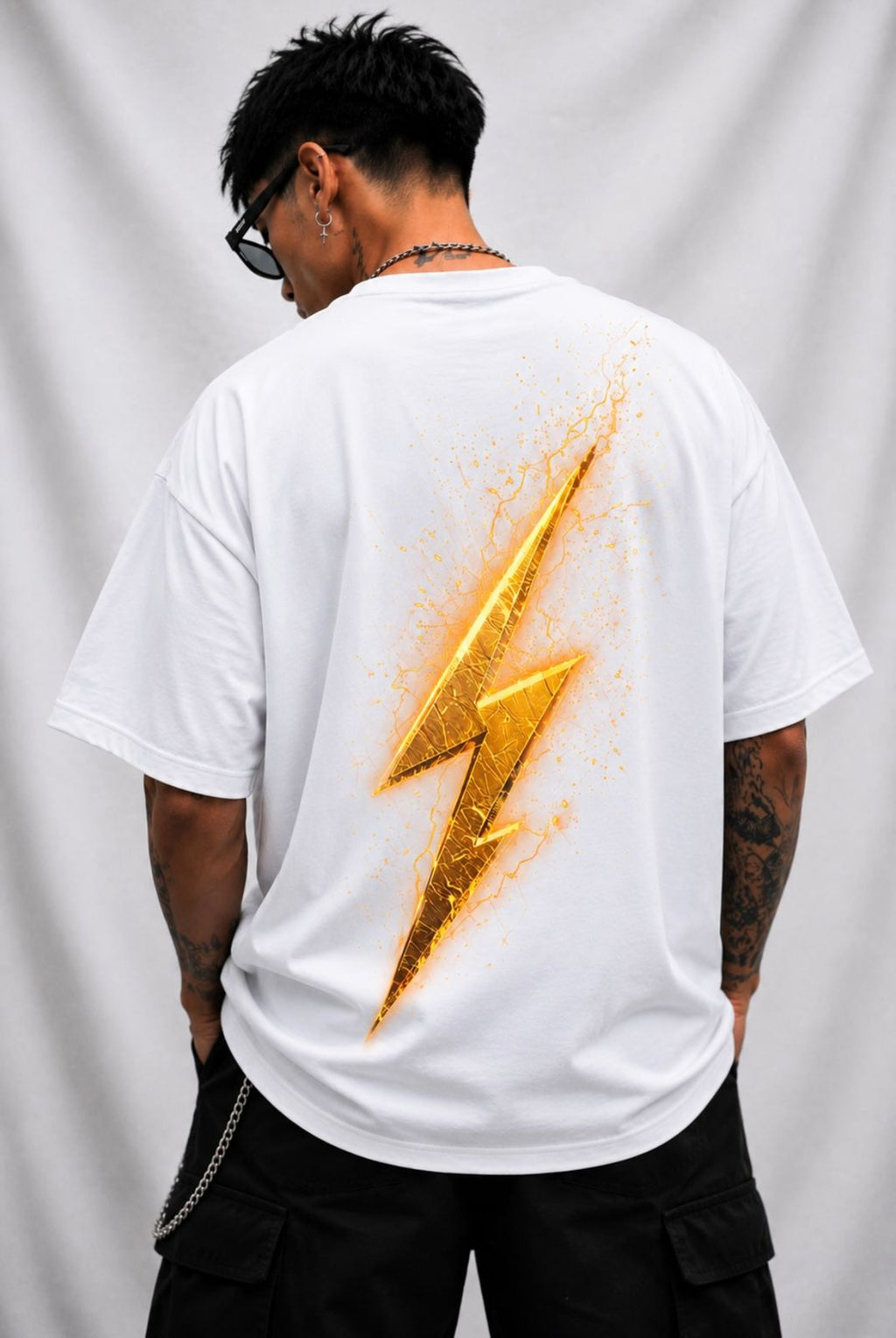 Flash Bolt Oversized T-Shirt