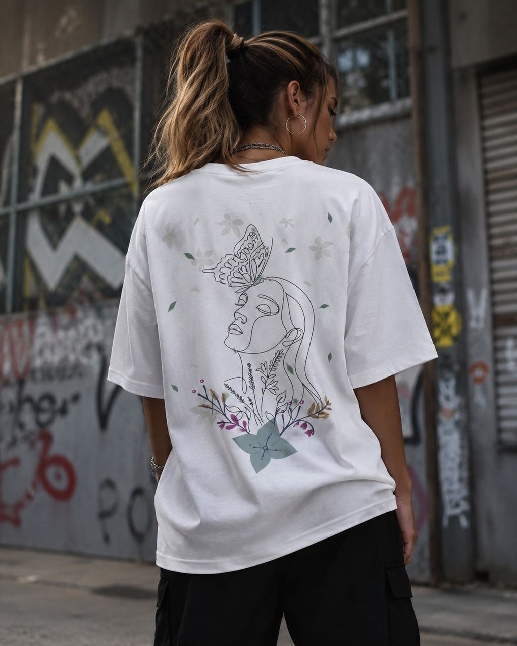 Botanical Oversized T-Shirt