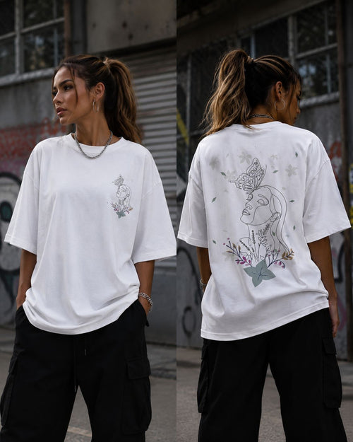 Botanical Oversized T-Shirt