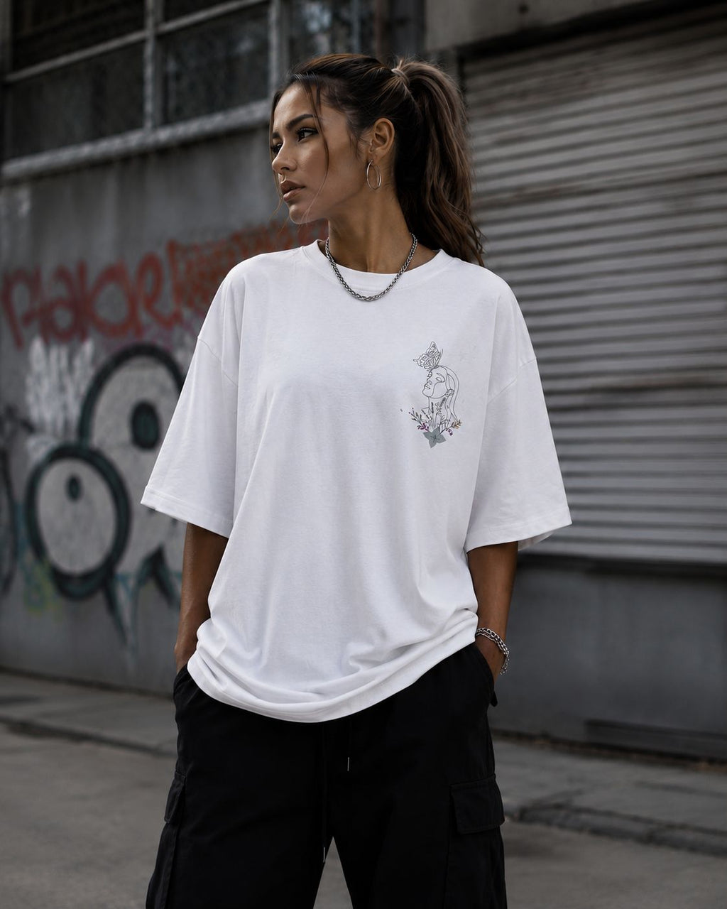 Botanical Oversized T-Shirt