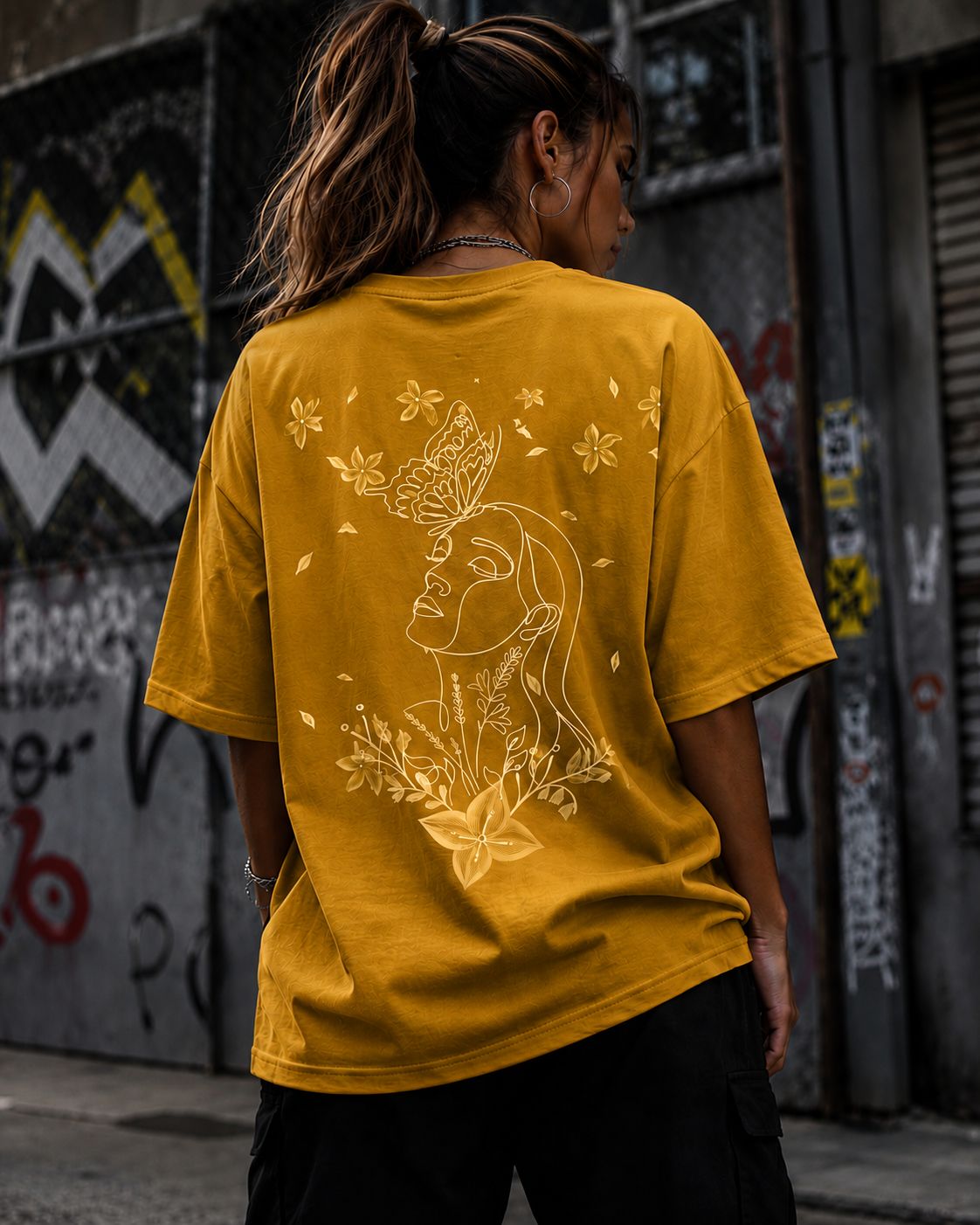 Botanical Oversized T-Shirt